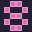 octris logo. A pink 8 is made out of tetris-style blocks